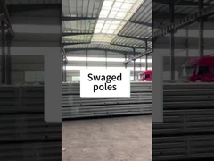 Pollo tubular de acero de 16M para la energía eléctrica