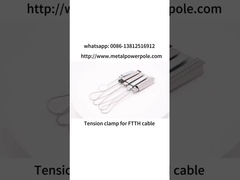 Accesorios eléctricos Abrangadores de tensión para cables de caída FTTH