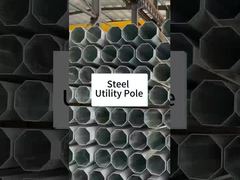 Poste de acero eléctrico#Poste de transmisión#Equipo eléctrico#palo de metal