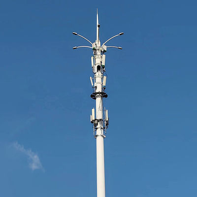30 m de postes de telecomunicaciones para puestos de telecomunicaciones con cálculo de presión del viento