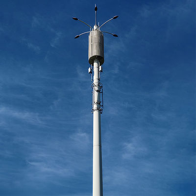 Polos de telecomunicaciones / Monopoles Forma cónica redonda polígona octogonal dodecagonal hexadecagonal tubular cónica