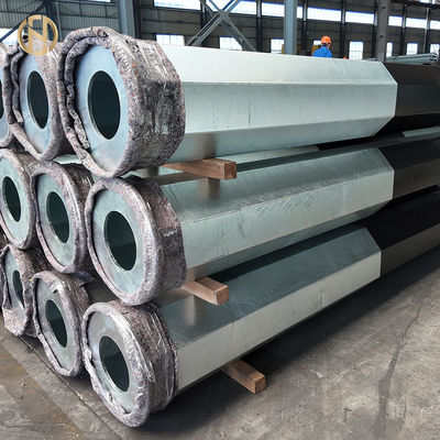 Línea de transmisión galvanizada octogonal de alta calidad de exportación
