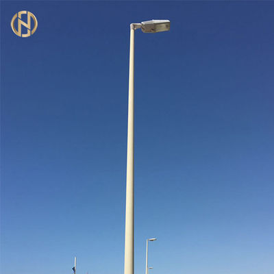 Poste moderno confiable de la lámpara del camino 10m dual/solo brazo ISO 9001 certificado