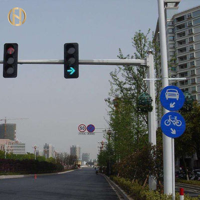 los 6M los x 6M L tipo parada poste ligero con la alta precisión amarilla roja de las luces verdes