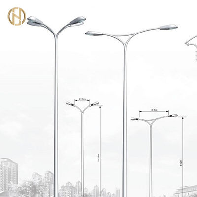 Calle galvanizada poste ligero 3M los 6M los 9M el 12M Custom Octagonal Light poste
