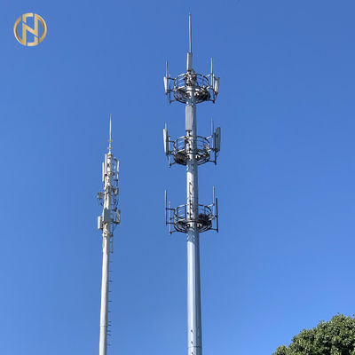torre de los 36M Cellular Monopole Communication con 2 capas de PlatformM 40