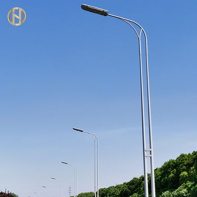 Hot Dip Galvanized Octagonal Solar Street Light Pole Diseño para cónico/poligonal/redondo u otros Forma multipiramidal