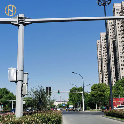 Cámara de vigilancia de acero poste de poste de la cámara CCTV sísmica anti del diseño