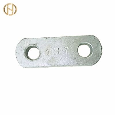 sumerja el tipo galvanizado accesorios del paladio de la estructura del paralelo del acero del polo de la horquilla/placa del vínculo