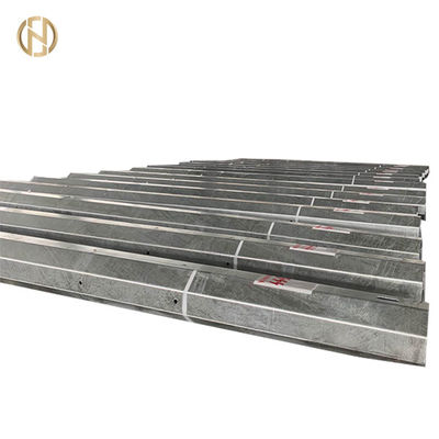 La inmersión caliente para uso general de acero eléctrica de Dodecagon poste galvanizó los 32m el 110FT