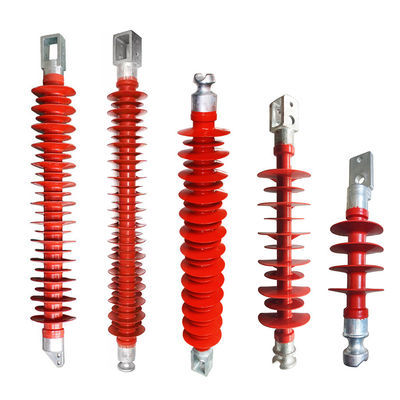 Alto voltaje compuesto del aislador del brazo cruzado de los accesorios del alto voltaje poste
