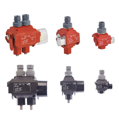 Conector aislador ignífugo de perforación eléctrico del cable de la abrazadera de la serie del TTD