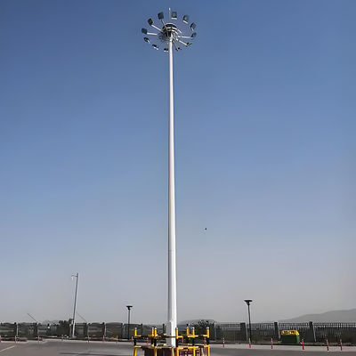 comprar Mástil alto con placas de luz circulares e irregulares que ofrecen temperaturas de color blanco frío, blanco puro y blanco cálido online manufacture