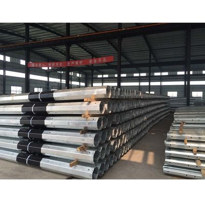 comprar Fabricante de postes eléctricos de acero de 33 kV - postes de transmisión de postes utilitarios octogonales galvanizados online manufacture