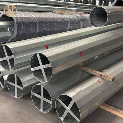 comprar Precio de fábrica poste de acero eléctrico de 6m a 20m | Poste de cable eléctrico de alta tensión | Poste de transmisión galvanizado estándar ASTM online manufacture