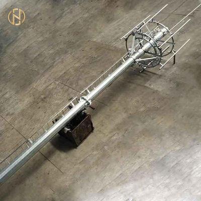 comprar Acero HDG EN1090 CE Certificado 4G 5G Telecomunicación Polo monopólico para torre de celda móvil Mast de antena online manufacture