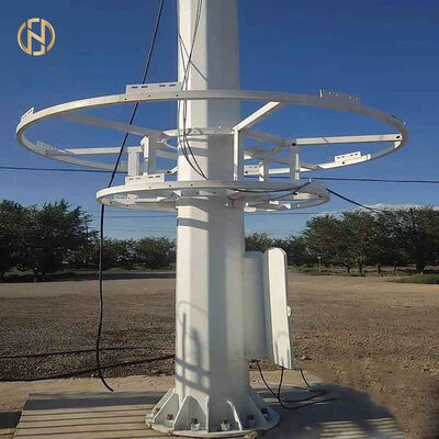 comprar Torre de Iluminación de Mástil Alto Automática de Elevación y Descenso de 25M-45M: Poste Tubular de Acero Galvanizado con Sistema de Cabrestante para Aeropuertos y Estadios online manufacture