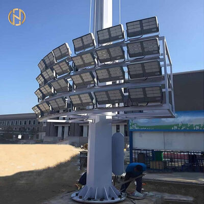 Comprar Iluminación de estadios con postes de mástil alto con alturas que van de 15 a 40 metros, adecuada para diversas necesidades de iluminación online manufacture
