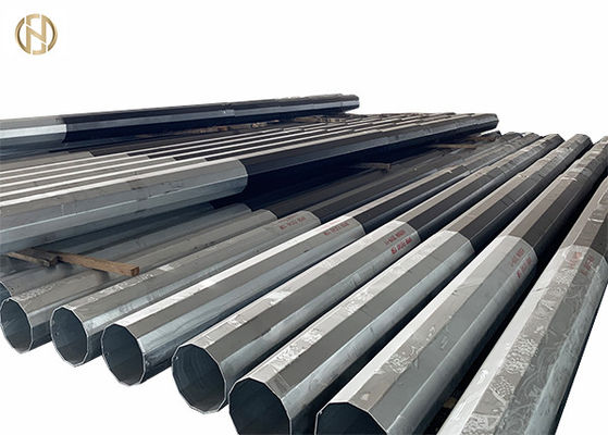 comprar Torre de acero tubular galvanizada de la suspensión del circuito del doble de poste 33KV del color online manufacture