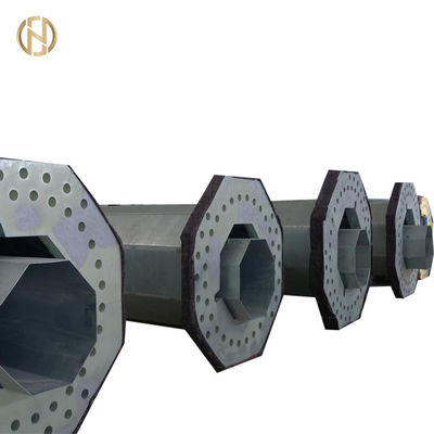 comprar La inmersión caliente de acero tubular de poste del grueso de Gr60 25m m galvanizó online manufacture