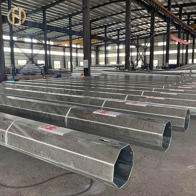 comprar 10 - la inmersión caliente de los 30M galvanizó a poste ASTM 123 ASTM 153 los 30FT 10KV - 550KV online manufacture