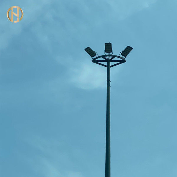 La inmersión caliente galvanizó los 20M los 25M los 30M High Mast Light poste