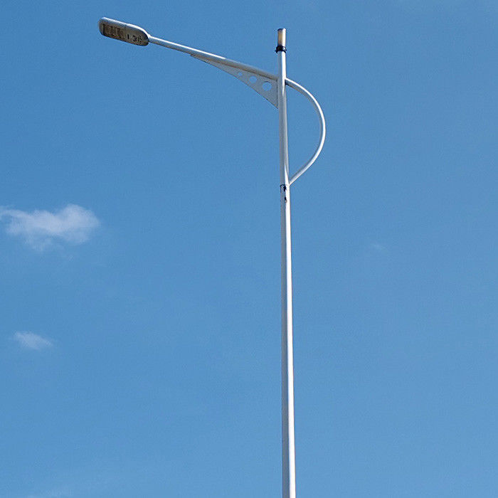Pollo de luz de calle cónico / poligonal / redondo con galvanización en caliente
