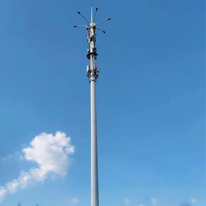 Futao Telecommunication Post Calculación de la deformación y análisis de la estructura del poste de acero