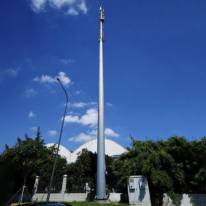 30 m de postes de telecomunicaciones para puestos de telecomunicaciones con cálculo de presión del viento