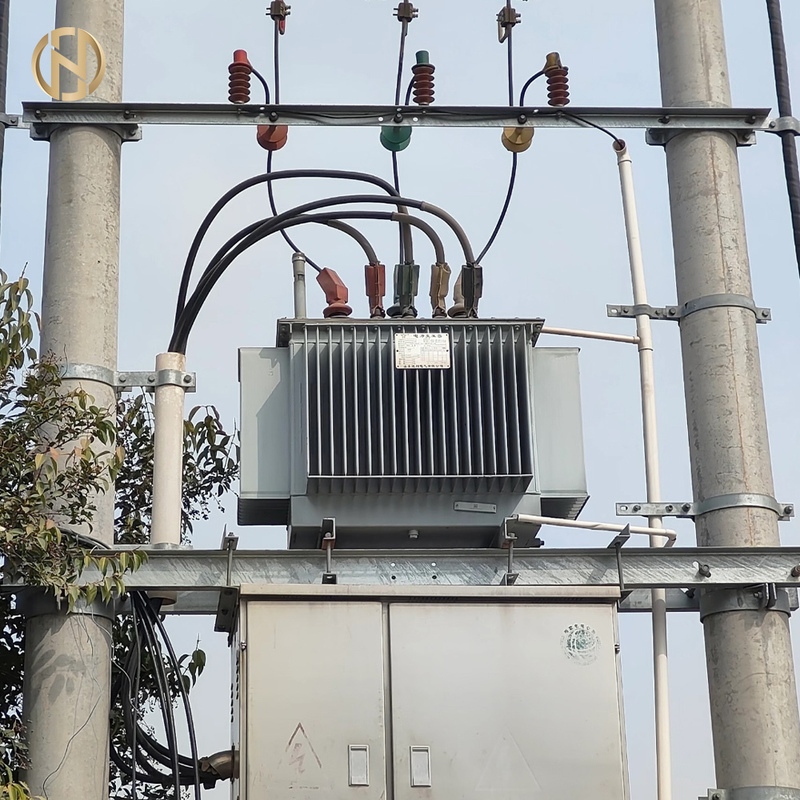 Transformador de potencia sumergido en aceite de la serie S11 6kv 10kv 11kv 15kv 30kv 33kv Transformador de distribución trifásico