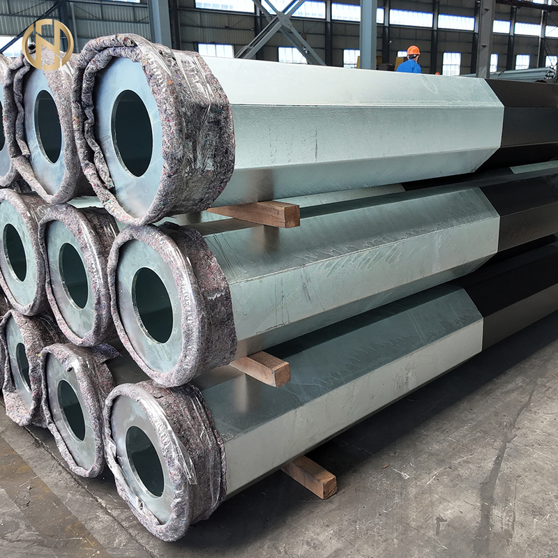 Línea de transmisión galvanizada octogonal de alta calidad de exportación