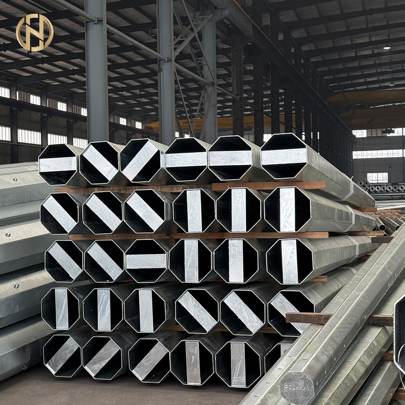 Línea de transmisión galvanizada octogonal de alta calidad de exportación