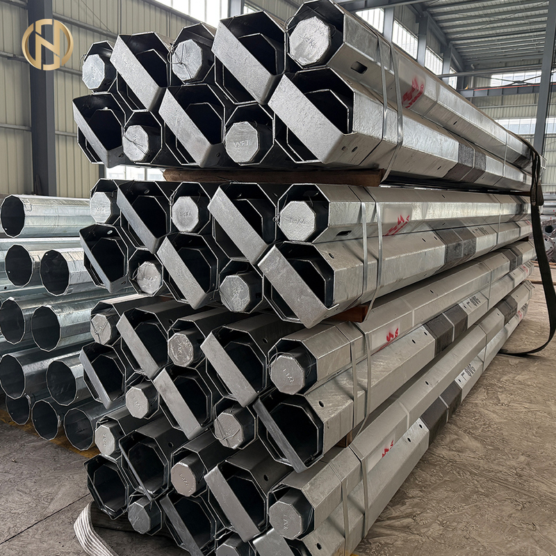 Línea de transmisión galvanizada octogonal de alta calidad de exportación