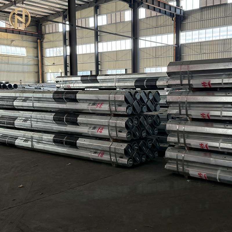 Línea de transmisión galvanizada octogonal de alta calidad de exportación