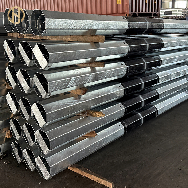 Línea de transmisión galvanizada octogonal de alta calidad de exportación