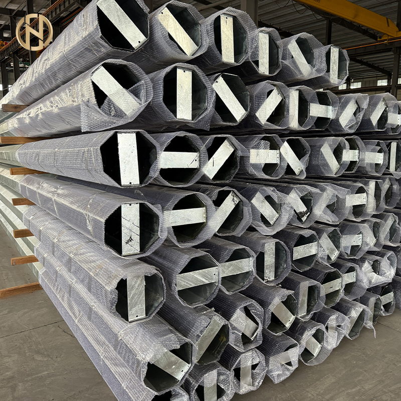 Línea de transmisión galvanizada octogonal de alta calidad de exportación