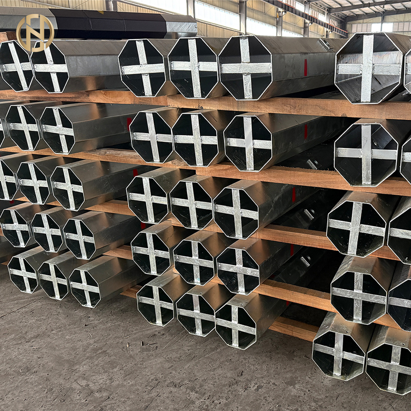 Línea de transmisión galvanizada octogonal de alta calidad de exportación