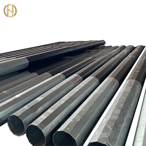 La altura 10M Galvanised Power Pole galvanizó los postes de acero 330daN 300daN