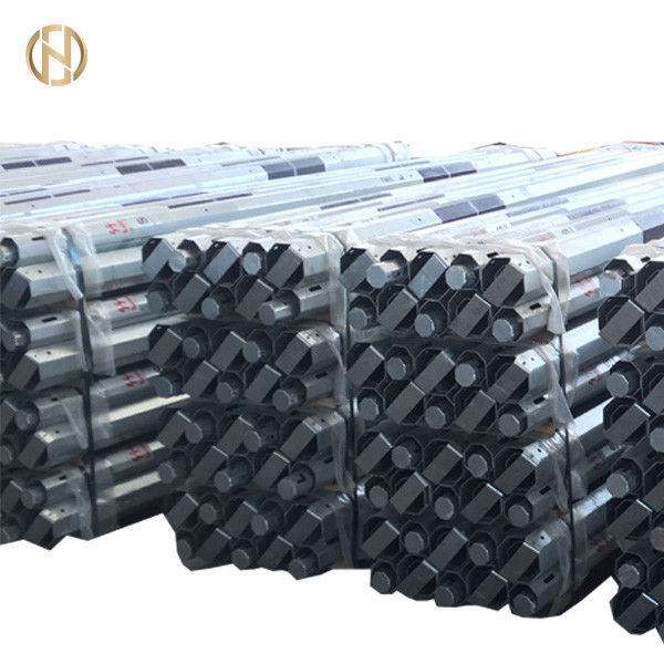 acero octagonal de acero los 30FT tubular poste de los 9M poste 200daN 2KN GR50
