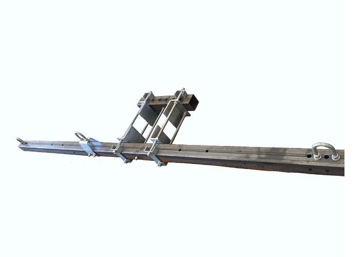 Brazo galvanizado de la cruz de poste de poder de los accesorios 33KV 6300S de poste de poder