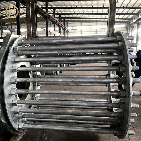 alto palo poste de los 25M los 35M con el terremoto durable del torno eléctrico resistente