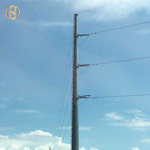 grueso EN10046 durable Stardand de poste los 4-8MM de la corriente eléctrica de los 28m los 92ft