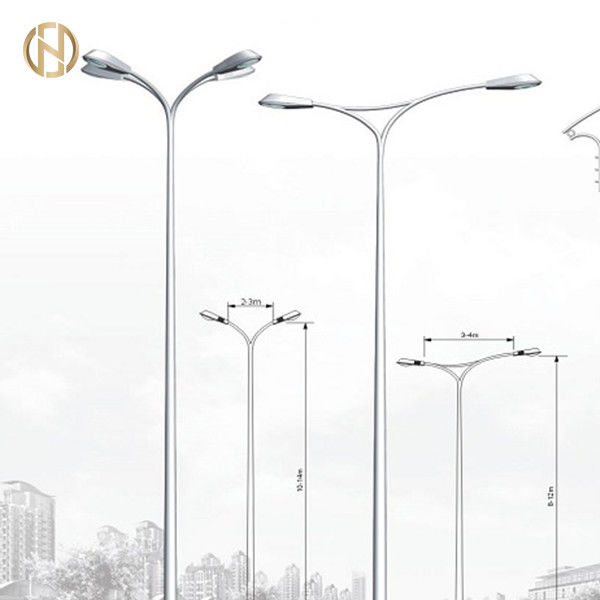 Calle galvanizada poste ligero 3M los 6M los 9M el 12M Custom Octagonal Light poste