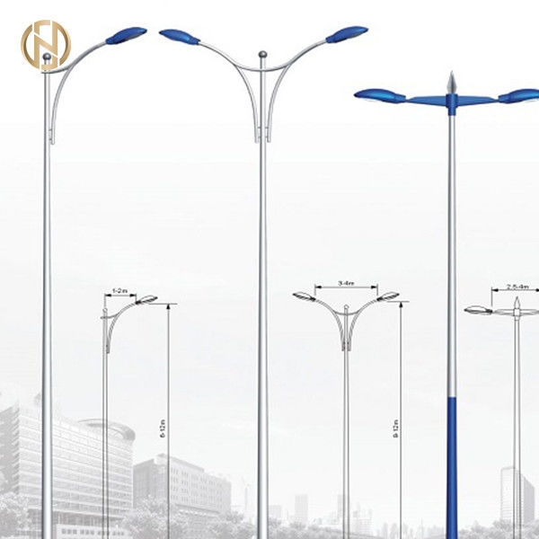 El fabricante profesional 3M los 4M los 5M los 6M los 7M los 8M los 9M 10M galvanizó el polo ligero de calle