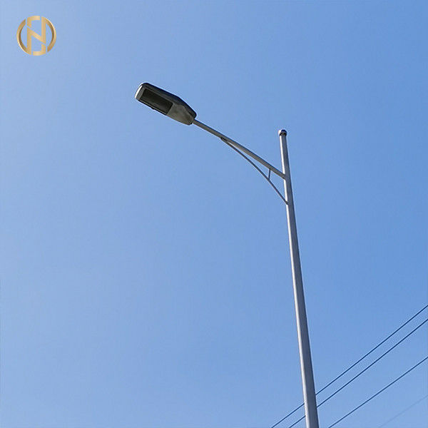 Poste de la lámpara del acero el 12M Double Arm Street de Q345B Q235B