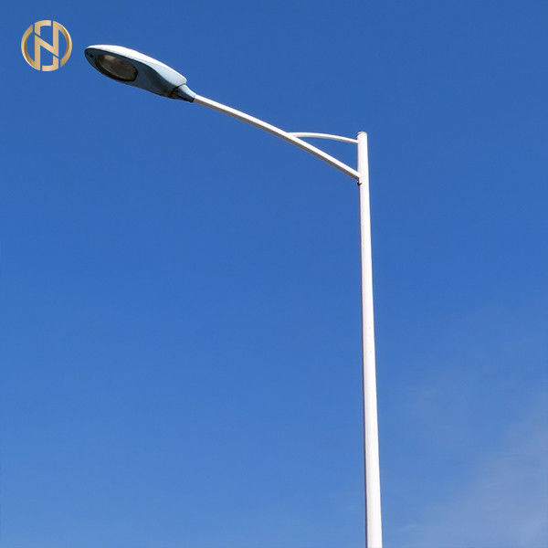 6 - corrosión anti poste ligero de acero del 15M Street Light Pole con diverso diseño