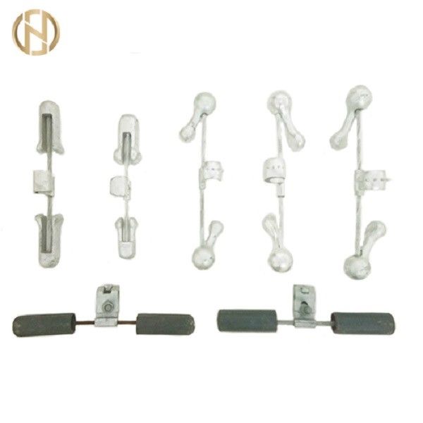 Accesorios del polo del apagador de la vibración de Stockbridge de la serie del franco