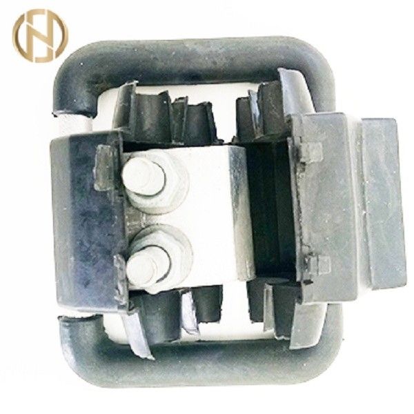 Abrazadera de aluminio aislada de la conexión a tierra de la rama/abrazadera de tierra J10BD-50-240 a los accesorios del polo J10DL-50-300