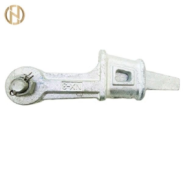 Abrazadera de alambre cuneiforme de individuo para la instalación galvanizada de los filamentos de alambre del hierro