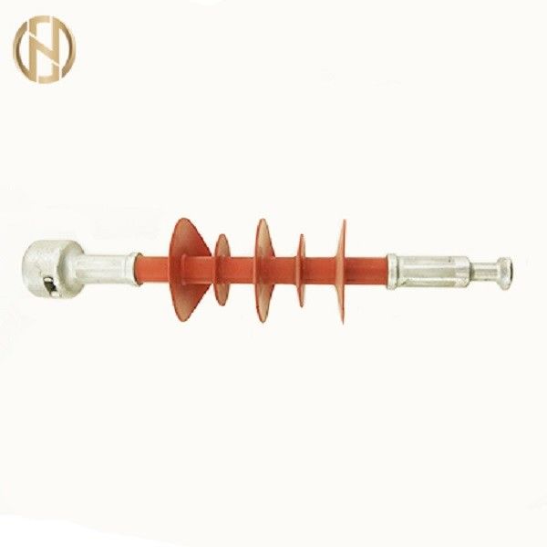 Accesorios de poste del color rojo, aislador de suspensión compuesto 10-500kV